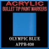 OLYMPIC BLUE - Acrylic Paint Pens Bullet-point FRONTLINE GAMES