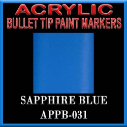 SAPPHIRE BLUE - Acrylic Paint Pens Bullet-point FRONTLINE GAMES