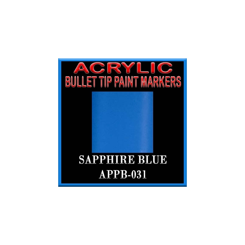 SAPPHIRE BLUE - Acrylic Paint Pens Bullet-point FRONTLINE GAMES