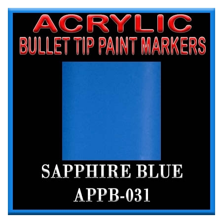 SAPPHIRE BLUE - Acrylic Paint Pens Bullet-point FRONTLINE GAMES