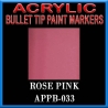 ROSE PINK - Acrylic Paint Pens Bullet-point FRONTLINE GAMES