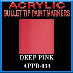 DEEP PINK - Acrylic Paint Pens Bullet-point FRONTLINE GAMES