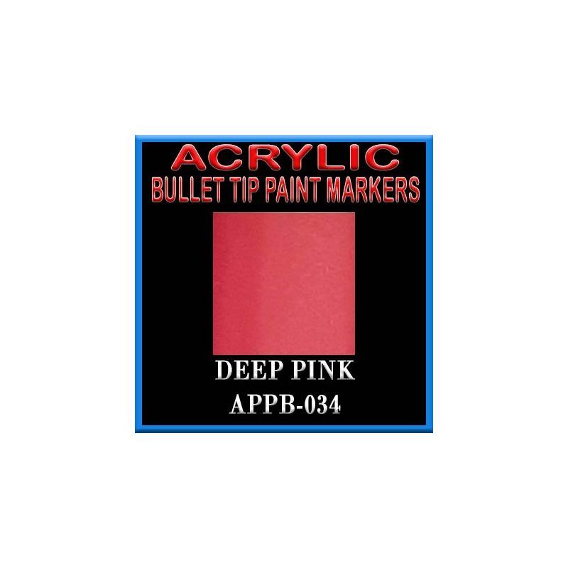 DEEP PINK - Acrylic Paint Pens Bullet-point FRONTLINE GAMES