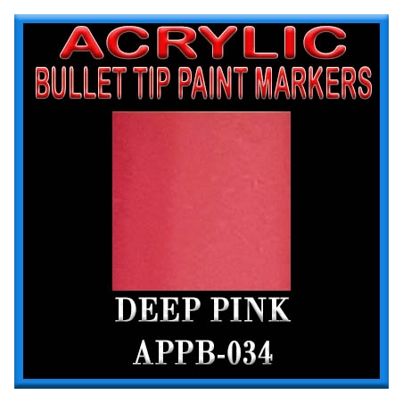 DEEP PINK - Acrylic Paint Pens Bullet-point FRONTLINE GAMES