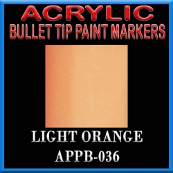 LIGHT ORANGE - Acrylic Paint Pens Bullet-point FRONTLINE GAMES
