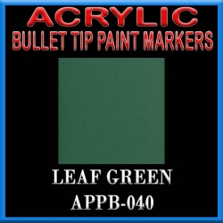 LEAF GREEN - Acrylic Paint Pens Bullet-point FRONTLINE GAMES