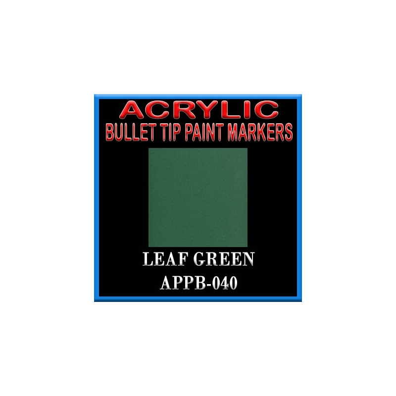 LEAF GREEN - Acrylic Paint Pens Bullet-point FRONTLINE GAMES