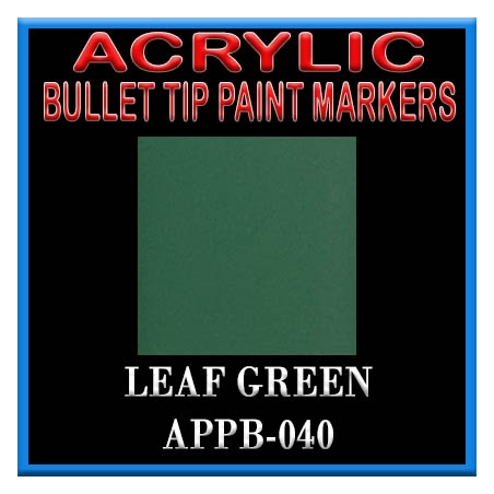LEAF GREEN - Acrylic Paint Pens Bullet-point FRONTLINE GAMES