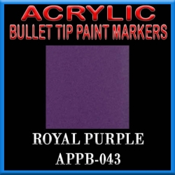 ROYAL PURPLE - Acrylic Paint Pens Bullet-point FRONTLINE GAMES