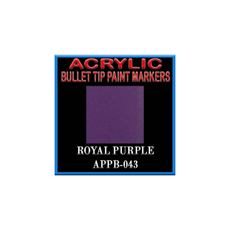 ROYAL PURPLE - Acrylic Paint Pens Bullet-point FRONTLINE GAMES