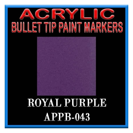ROYAL PURPLE - Acrylic Paint Pens Bullet-point FRONTLINE GAMES