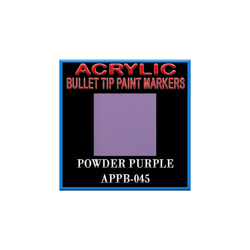 POWDER PURPLE - Acrylic Paint Pens Bullet-point FRONTLINE GAMES