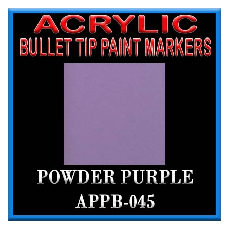 POWDER PURPLE - Acrylic Paint Pens Bullet-point FRONTLINE GAMES
