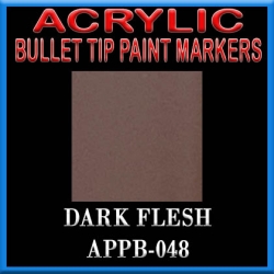 DARK FLESH - Acrylic Paint Pens Bullet-point FRONTLINE GAMES
