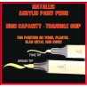 ANTIQUE BRASS - Metallic Acrylic Paint Pens Fine and Brush tip FRONTLINE GAMES