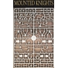 Mounted Knights - 1100-1320 Sprues (12) 28mm BARONS WAR WARGAMES ATLANTIC