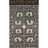 Mounted Knights - 1100-1320 Sprues (12) 28mm BARONS WAR WARGAMES ATLANTIC