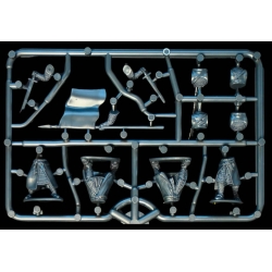 Foot Knight Command (1150-1320) 28mm BARONS WAR WARGAMES ATLANTIC