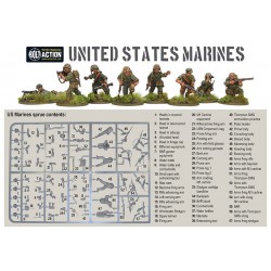 WARLORD GAMES U.S. Marines sprues