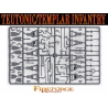 Templar/Teutonic Infantry Sprue (10) 28mm Medieval FIREFORGE GAMES