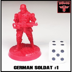 GERMAN SOLDAT 1 28mm WOLFENSTEIN MINIATURES