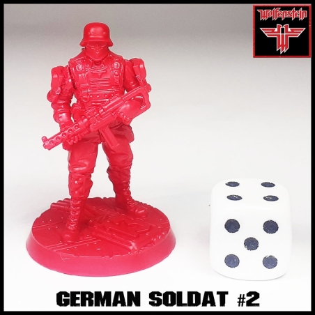 GERMAN SOLDAT 2 28mm WOLFENSTEIN MINIATURES