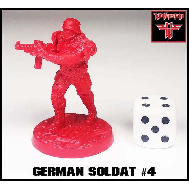 GERMAN SOLDAT 4 28mm WOLFENSTEIN MINIATURES