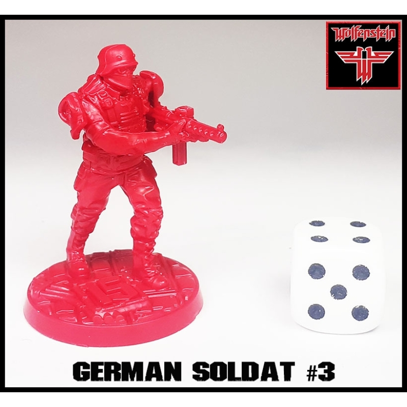 GERMAN SOLDAT 3 28mm WOLFENSTEIN MINIATURES