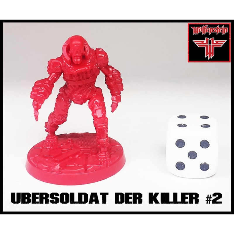 UBERSOLDAT DER KILLER 2 28mm WOLFENSTEIN MINIATURES