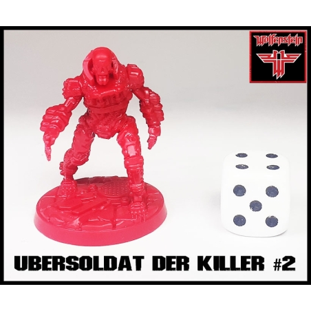 UBERSOLDAT DER KILLER 2 28mm WOLFENSTEIN MINIATURES