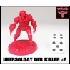 UBERSOLDAT DER KILLER 2 28mm WOLFENSTEIN MINIATURES