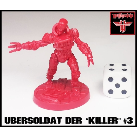 UBERSOLDAT DER KILLER 3 28mm WOLFENSTEIN MINIATURES