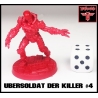 UBERSOLDAT DER KILLER 4 28mm WOLFENSTEIN MINIATURES