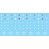 28mm WWII German Panzer Div. Insignia Decals - Medium - Larger Vehicles