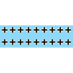 28mm WWII German Armor units insignia decals for German vehicles
