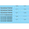 28mm WWII German SS Panzer Insignia 1 Decals for smaller German Vehicles