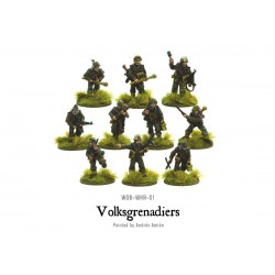 German Volksgrenadiers Squad (Winter) box set 28mm WWII WARLORD GAMES