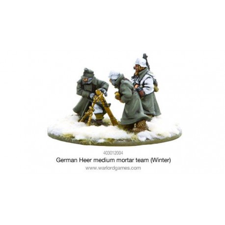 German Heer Medium Mortar team (Winter) 28mm WWII WARLORD GAMES German Heer Medium Mortar team (Winter) 28mm WWII WARLORD GAMES