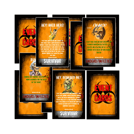 ZOMBIE DAZE Event Cards! ZOMBIE DAZE Event Cards!