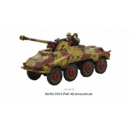 German Sd.Kfz 234/4 (PaK 40) armoured car 28mm WWII WARLORD GAMES German Sd.Kfz 234/4 (PaK 40) armoured car 28mm WWII WARLORD GAMES