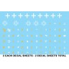 28mm WWII German Panzer & Infantry Division Decals 2 for medium to large German vehicles