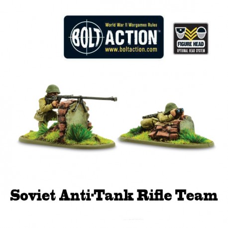 Russian Soviet Anti-tank Rifle Teams 28mm WWII WARLORD GAMES Russian Soviet Anti-tank Rifle Teams 28mm WWII WARLORD GAMES